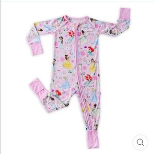 Little Sleepies Disney Princess Zippy 6-12 mo